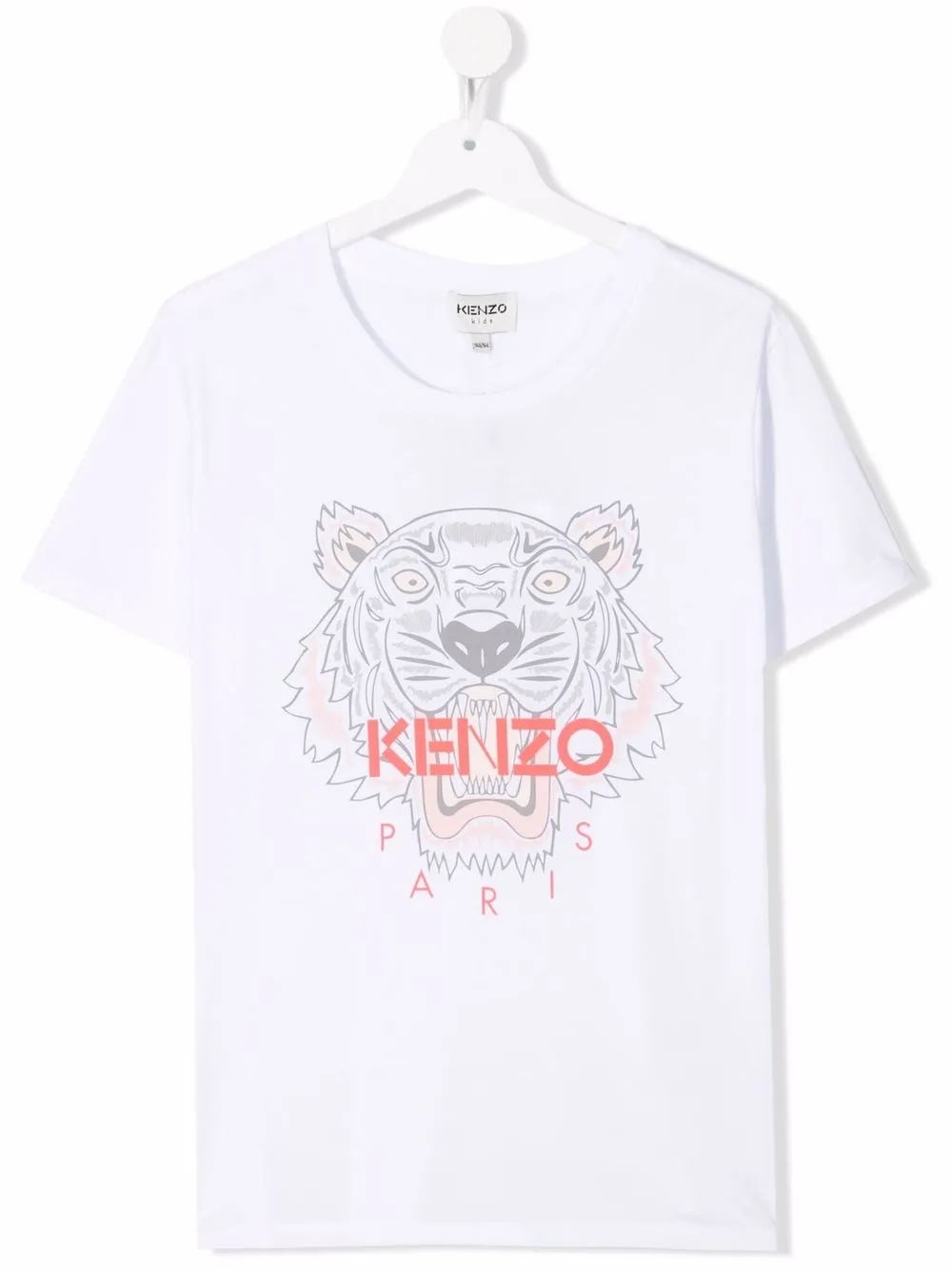фото Kenzo kids футболка с логотипом tiger