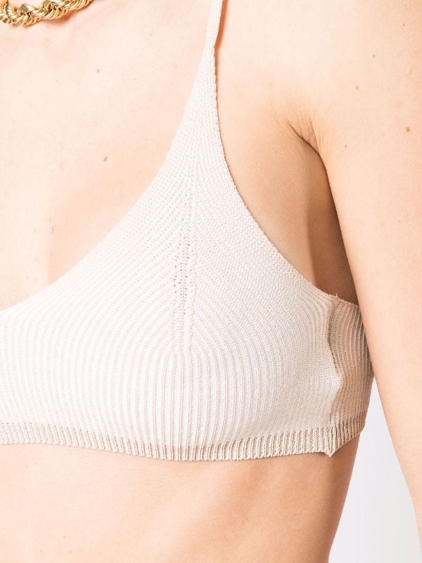 Jacquemus Le Bandeau Valensole Knitted Bralette - Farfetch