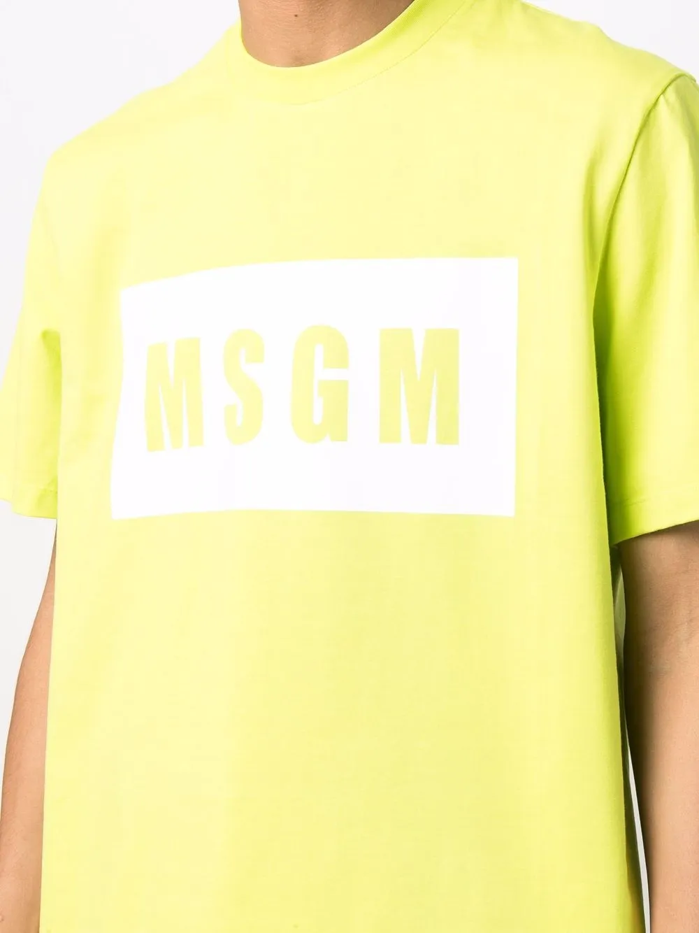 фото Msgm футболка с логотипом