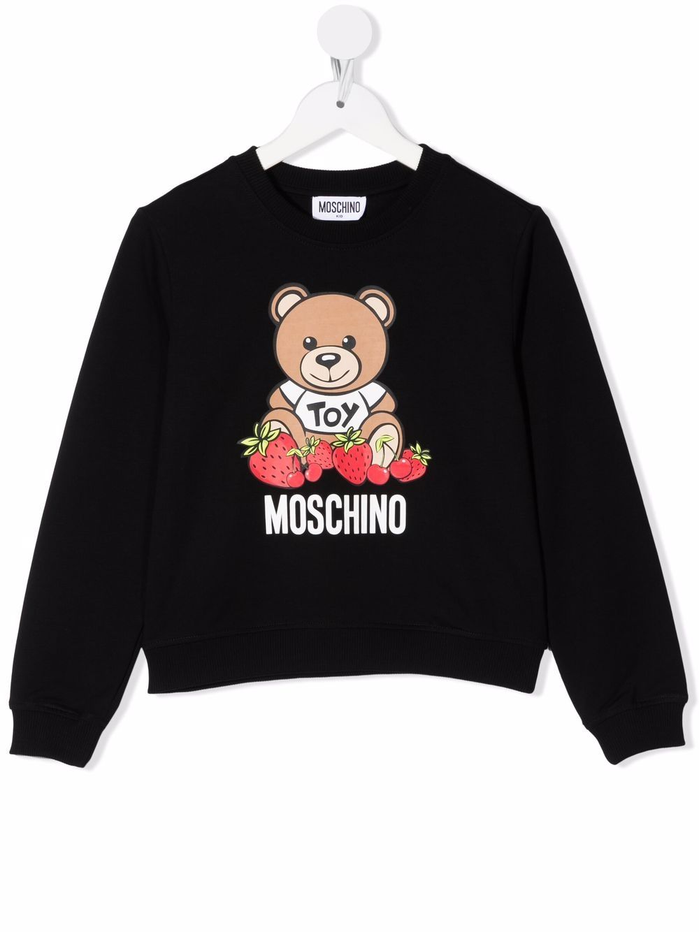 фото Moschino kids толстовка с логотипом