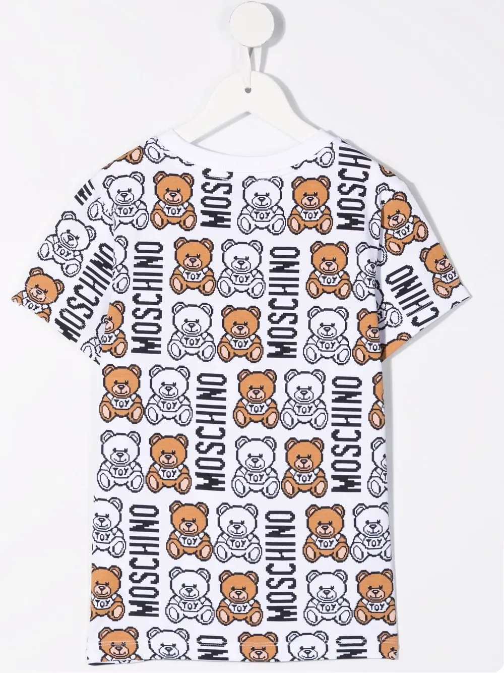 фото Moschino kids футболка teddy bear