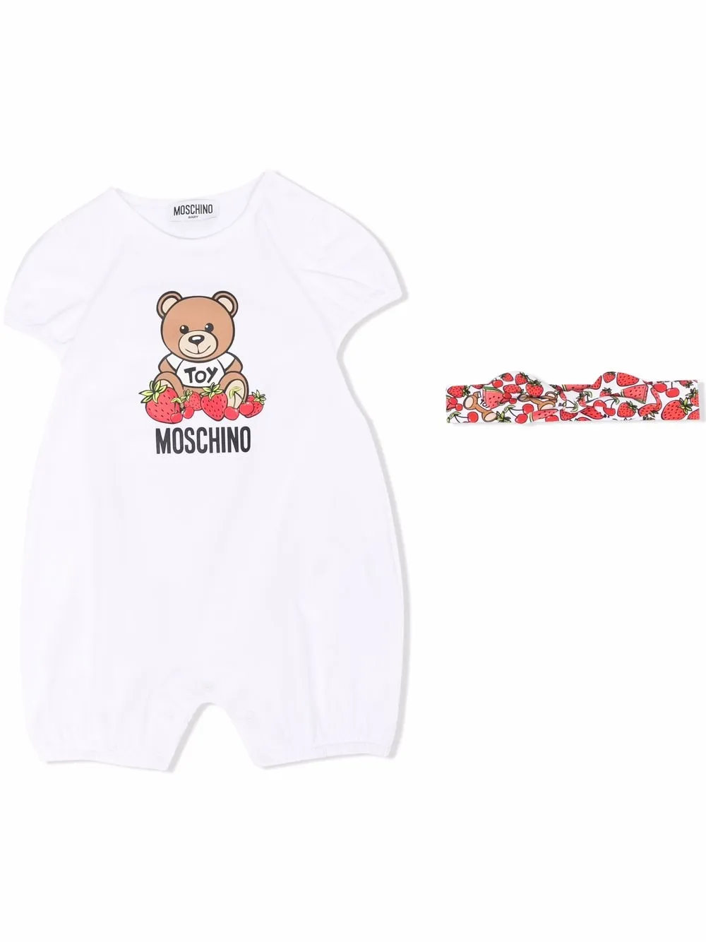 фото Moschino kids комбинезон с логотипом