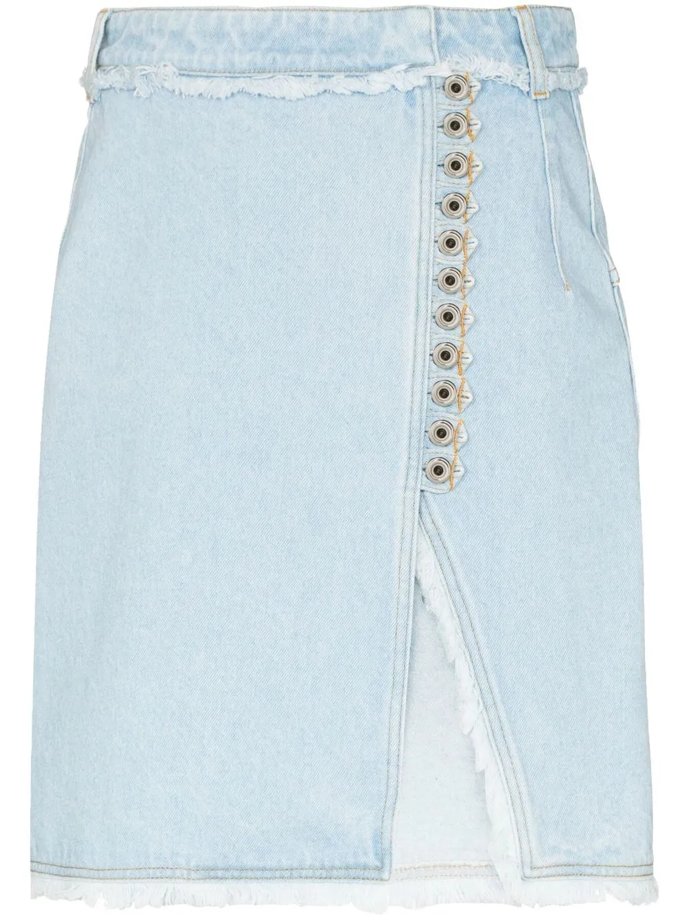 

Paco Rabanne denim mini skirt - Blue