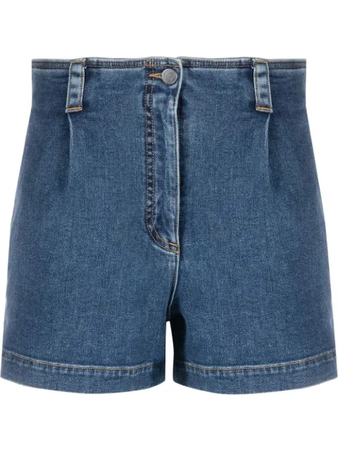 Moschino Teddy Bear denim shorts
