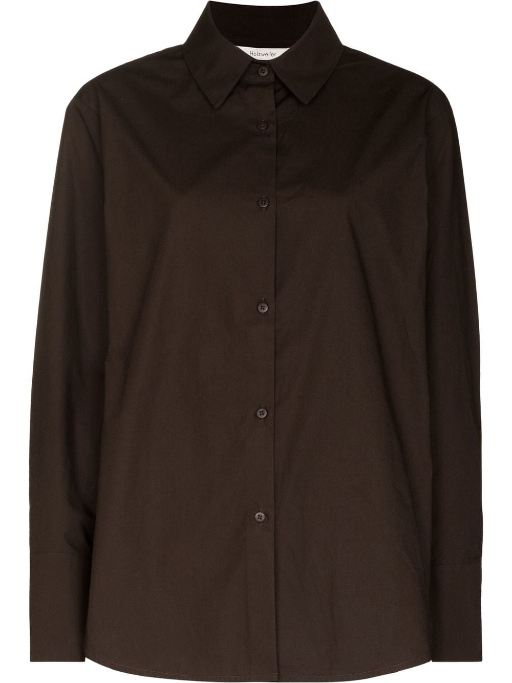 Holzweiler organic-cotton long-sleeve shirt
