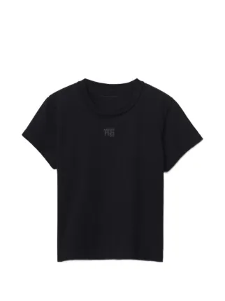 alexanderwang Tシャツ ブラック Alexander Wang ロゴ Tシャツ | ブラック | FARFETCH JP