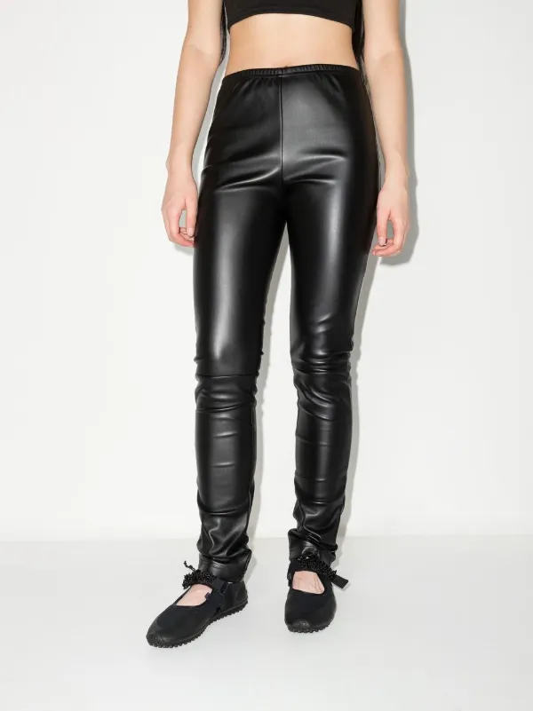 SPANX faux-leather Leggings - Farfetch