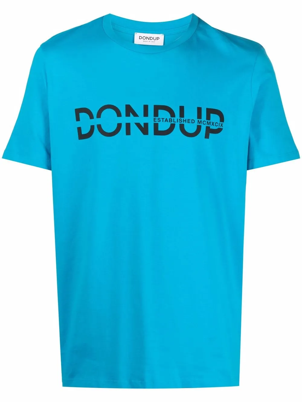 

DONDUP playera con logo estampado en el pecho - Azul