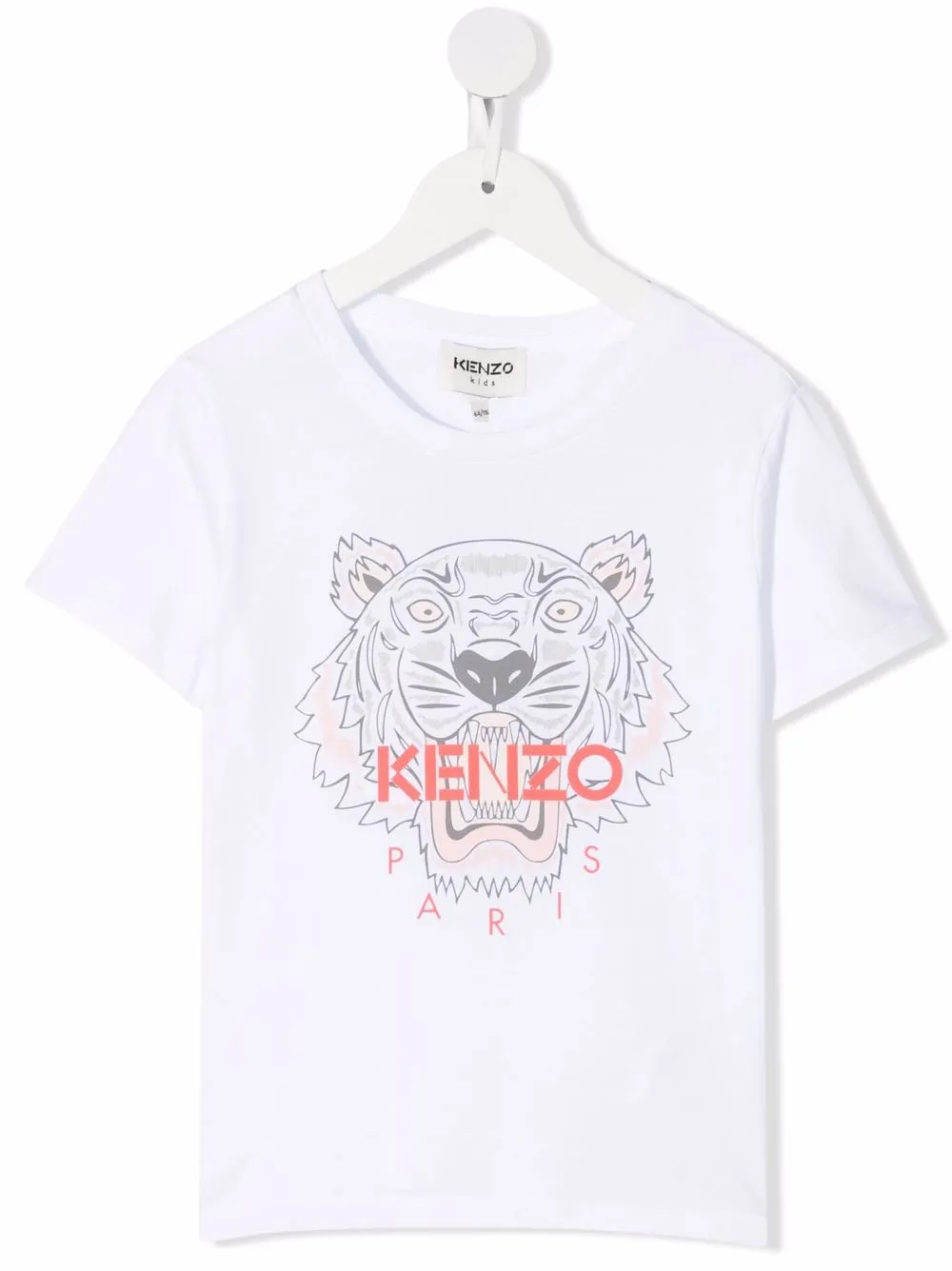 

Kenzo Kids playera con estampado Tigre - Blanco