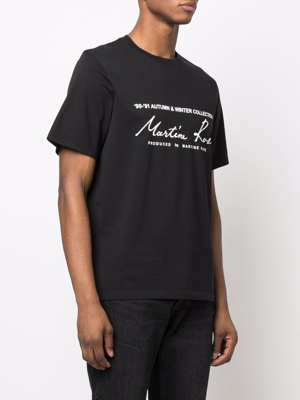 Martine Rose '90/'91 AW Collection Logo T-shirt - Farfetch
