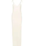 Rabanne cut out-detail maxi dress - Neutrals