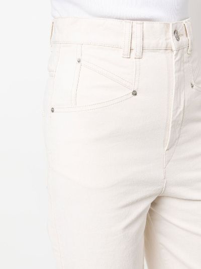 isabel marant white jeans