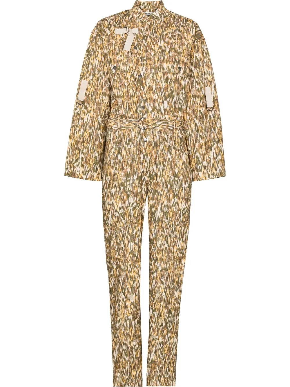 

Isabel Marant Étoile Kendra abstract-print jumpsuit - Neutrals