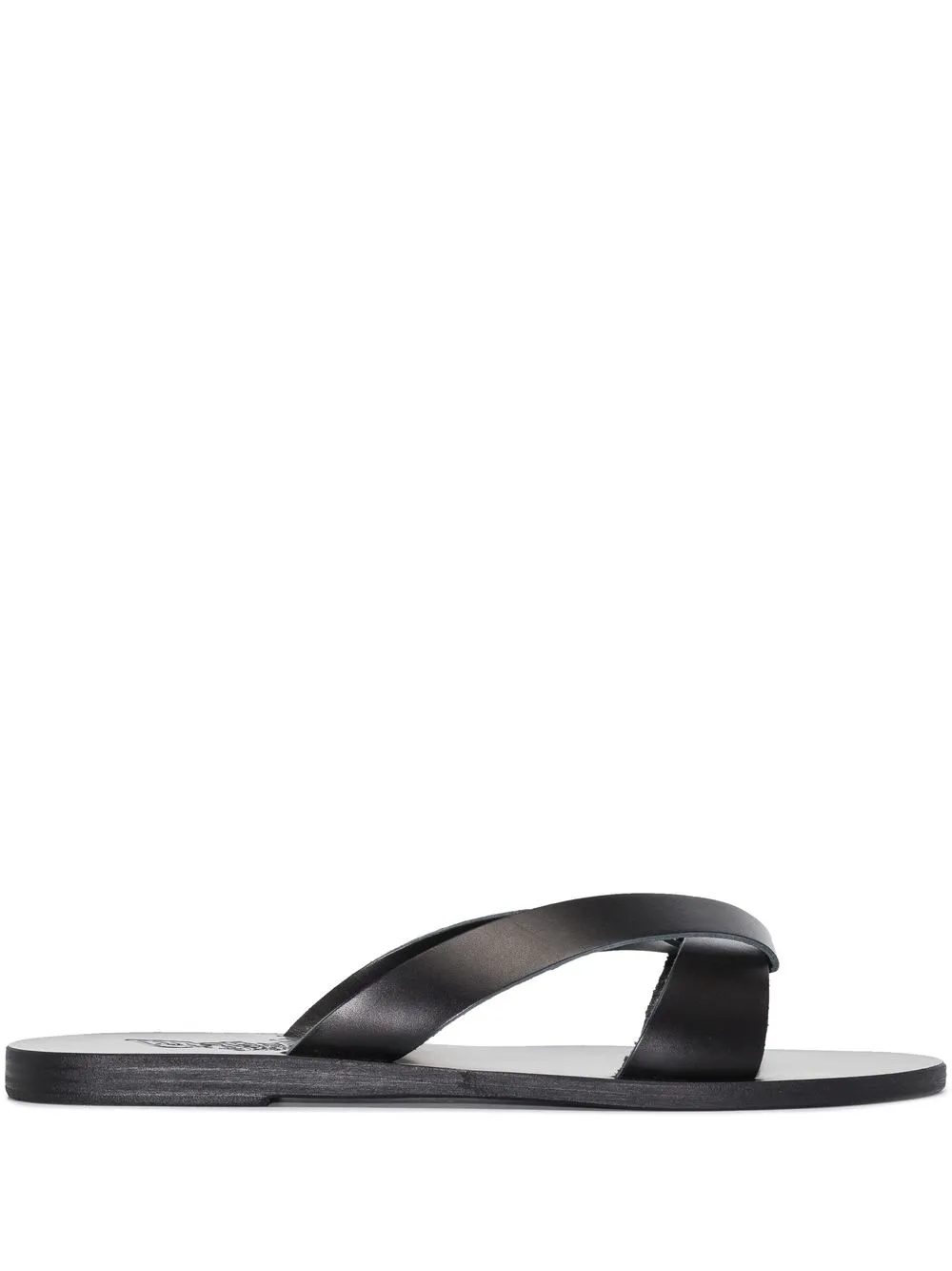 

Ancient Greek Sandals sandalias Riley - Negro