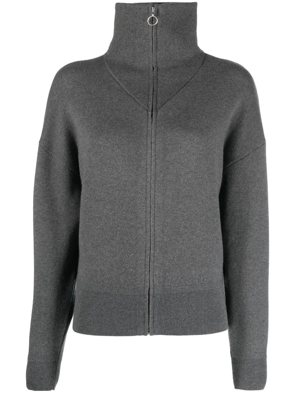 

Isabel Marant Étoile Axelle short-zip jumper - 02MY MEDIUM GREY