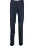 DONDUP pleated slim-fit chinos - Blue