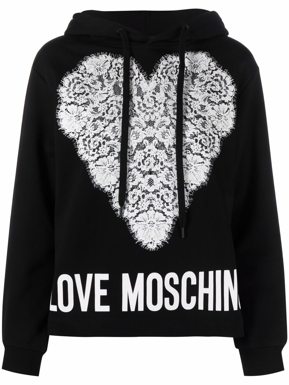 Love moschino hot sale black hoodie