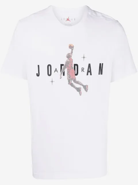 Nike logo-print short-sleeved T-shirt