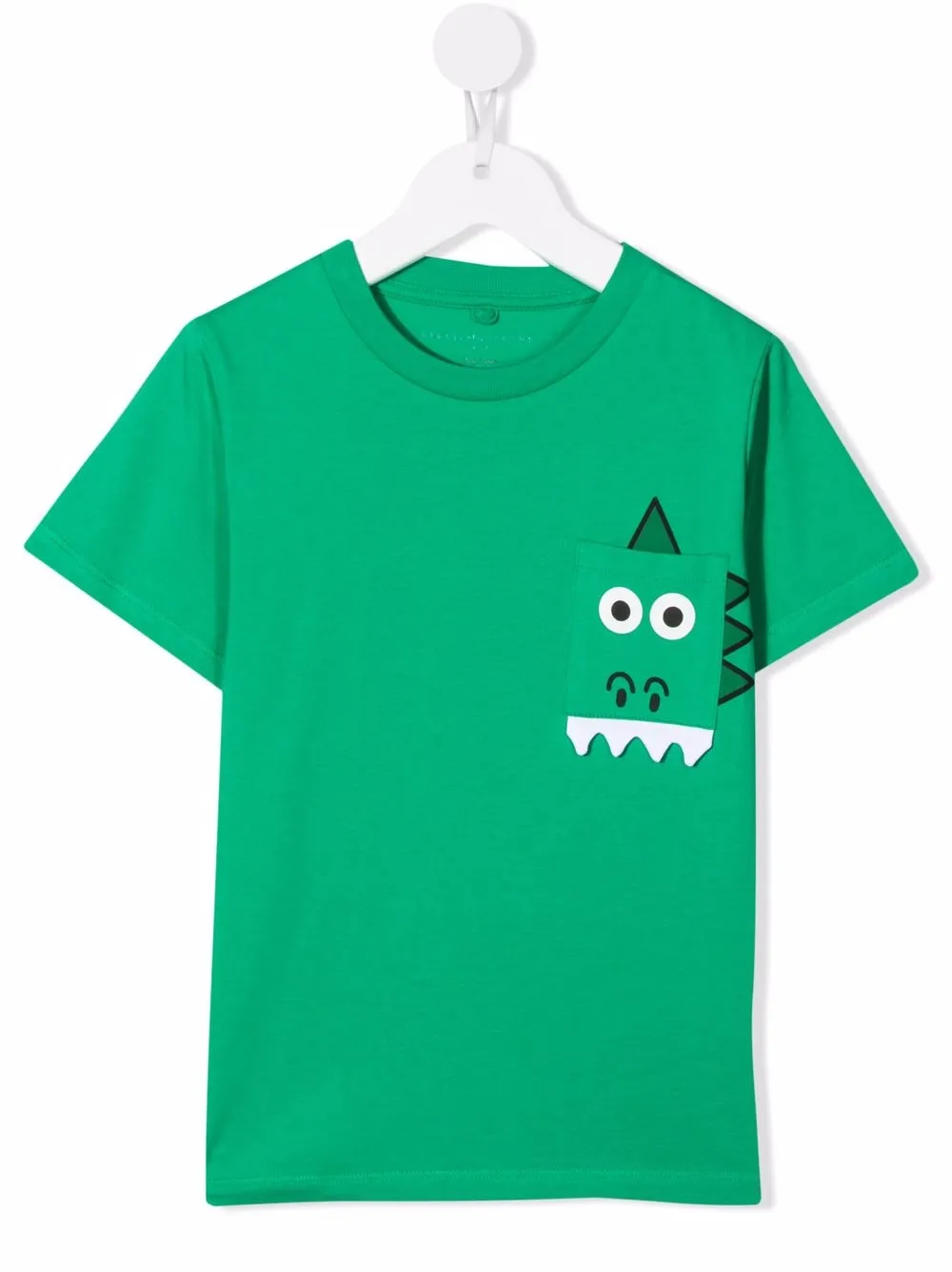 

Stella McCartney Kids dragon-patch cotton T-shirt - Green