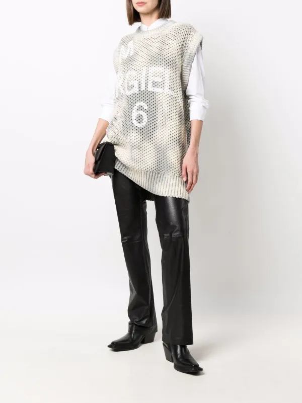 MM6 Maison Margiela 関税込 ニット ミディ ドレス MM6 Maison Margiela Sleeveless Knit Tank Dress - Bergdorf