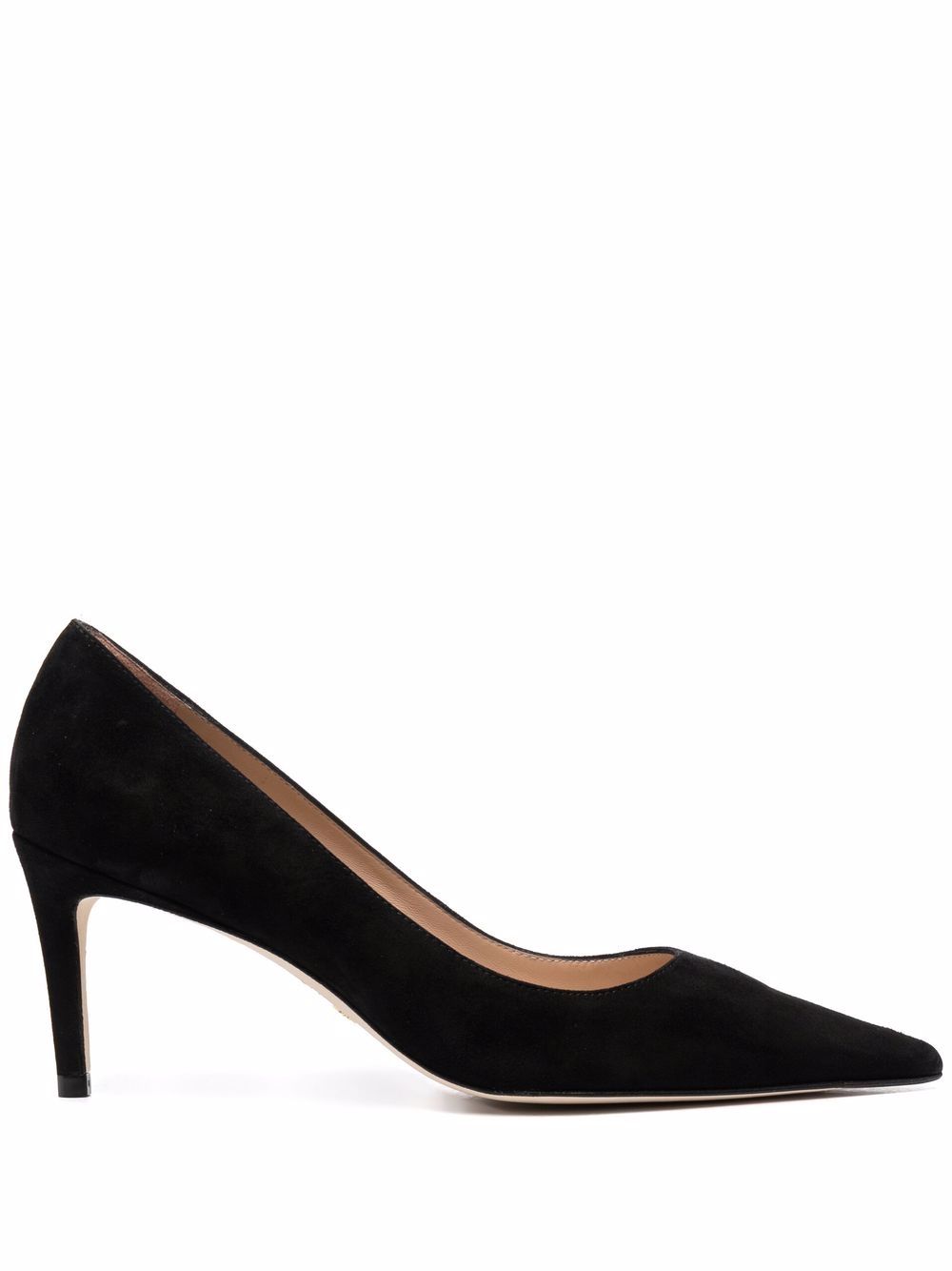 

Stuart Weitzman zapatillas Sue con tacón de 75mm - Negro