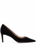 Stuart Weitzman Sue 75mm pointed-toe pumps - Black