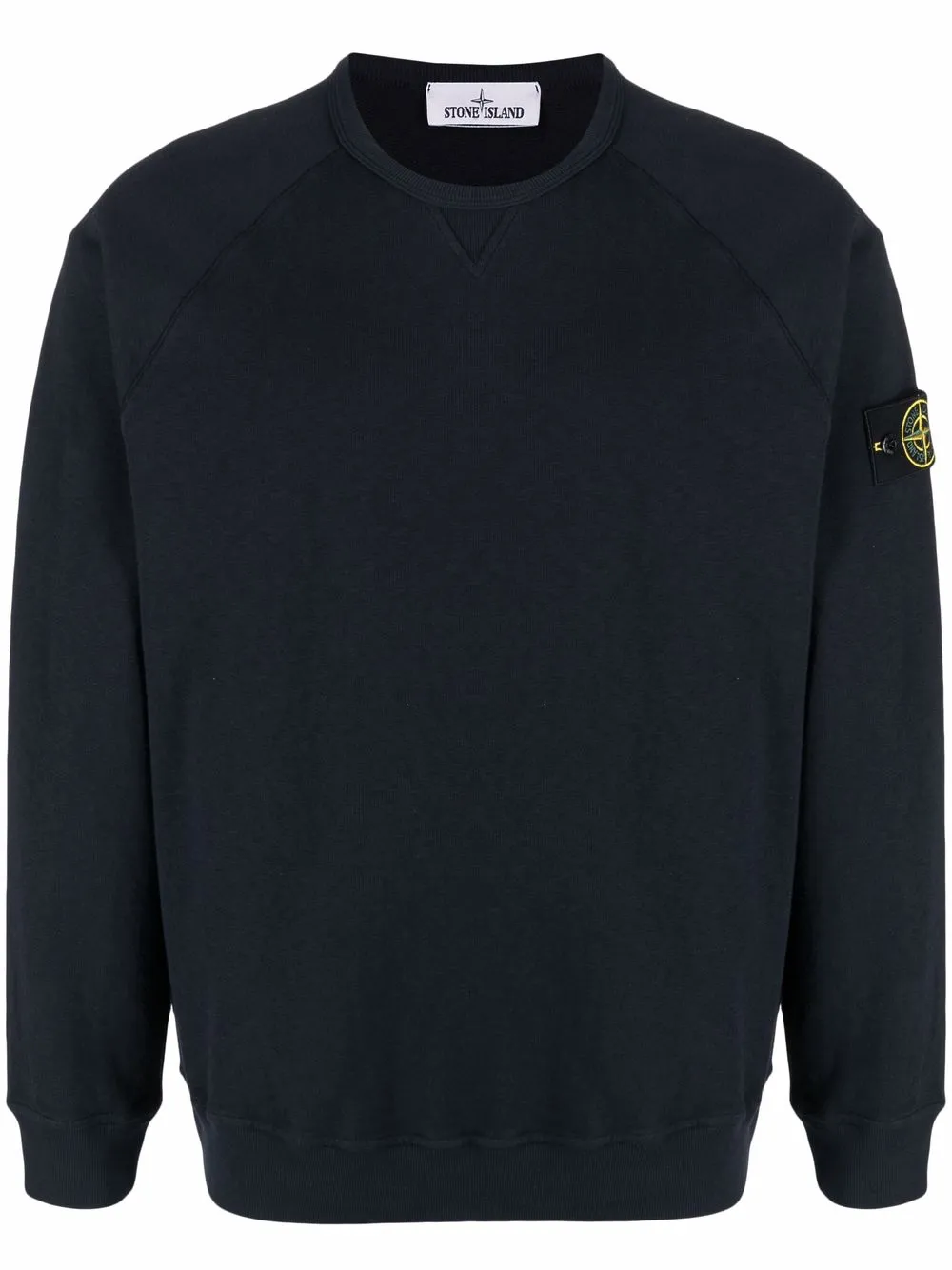 

Stone Island Compass badge crew-neck sweatshirt - Blue