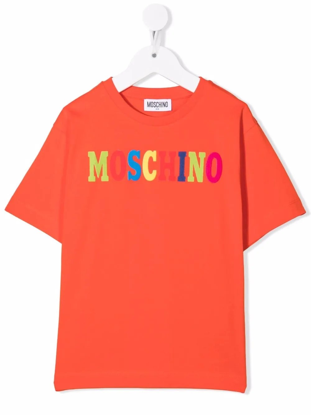 

Moschino Kids playera con logo estampado - Rojo