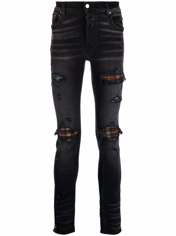 amiri black skinny jeans