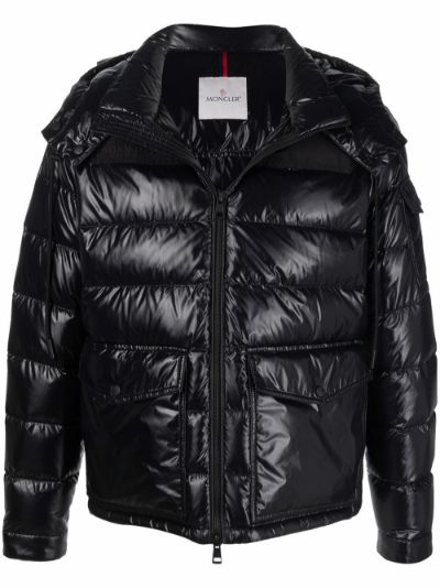 moncler detachable hood padded coat