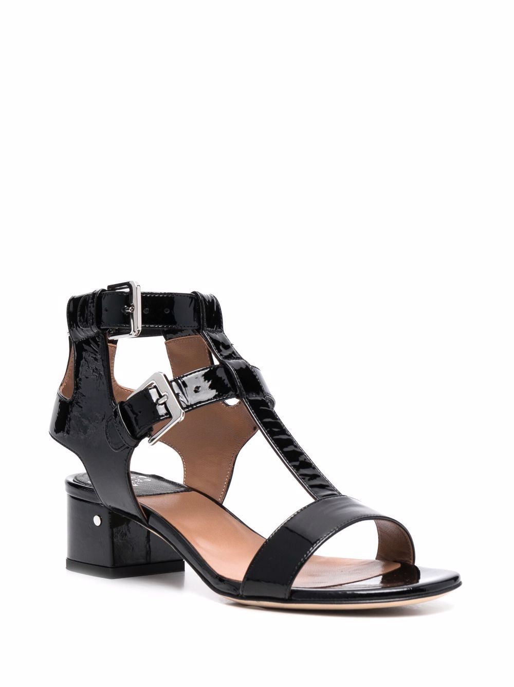 фото Laurence dacade t-bar patent leather sandals