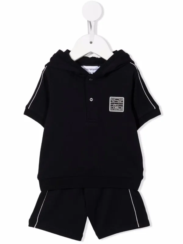 Emporio Armani Kids short-sleeve Hoodie 