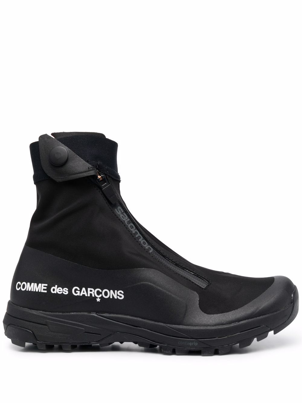 фото Comme des garçons x salomon sock-style sneakers