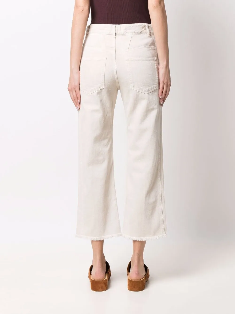 фото Isabel marant étoile укороченные джинсы tricia