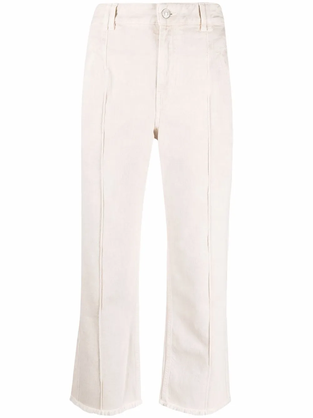 

Isabel Marant Étoile Tricia cropped-leg jeans - Neutrals