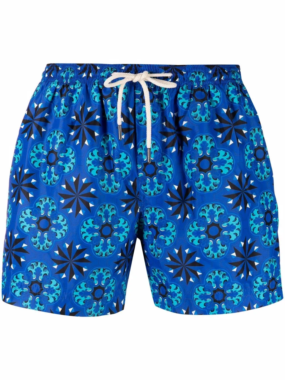 

PENINSULA SWIMWEAR short de playa con estampado floral - Azul