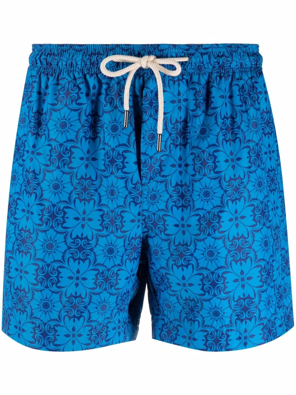 

PENINSULA SWIMWEAR shorts de playa con motivo geométrico - Azul