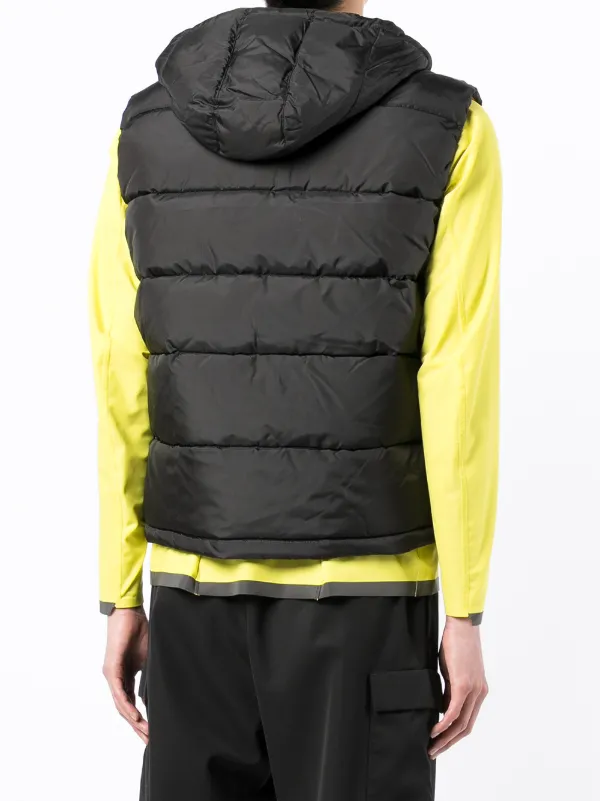 Alpha Industries logo-patch Padded Gilet Black FARFETCH JO