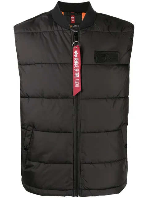 Alpha Industries quilted padded gilet