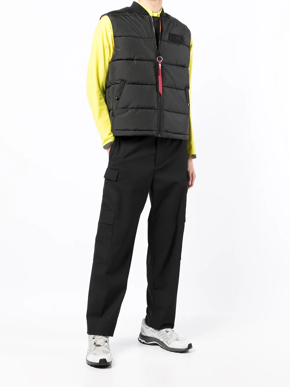 Alpha Industries quilted padded gilet | Waistcoats & Gilets | Image 2