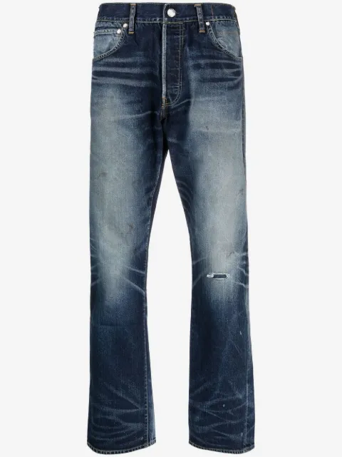visvim Gerade Jeans im Distressed-Look