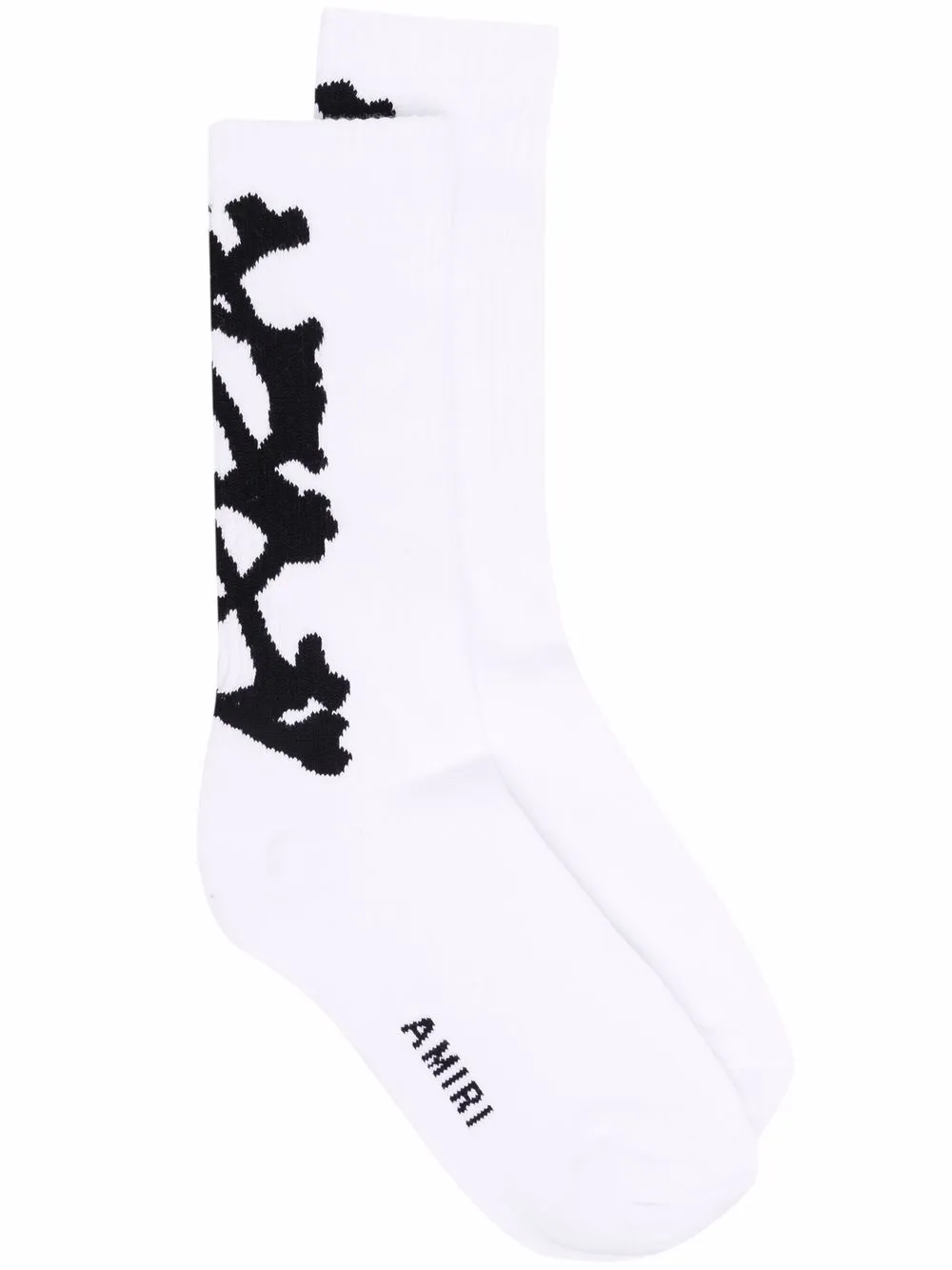 

AMIRI calcetines estampados - Blanco