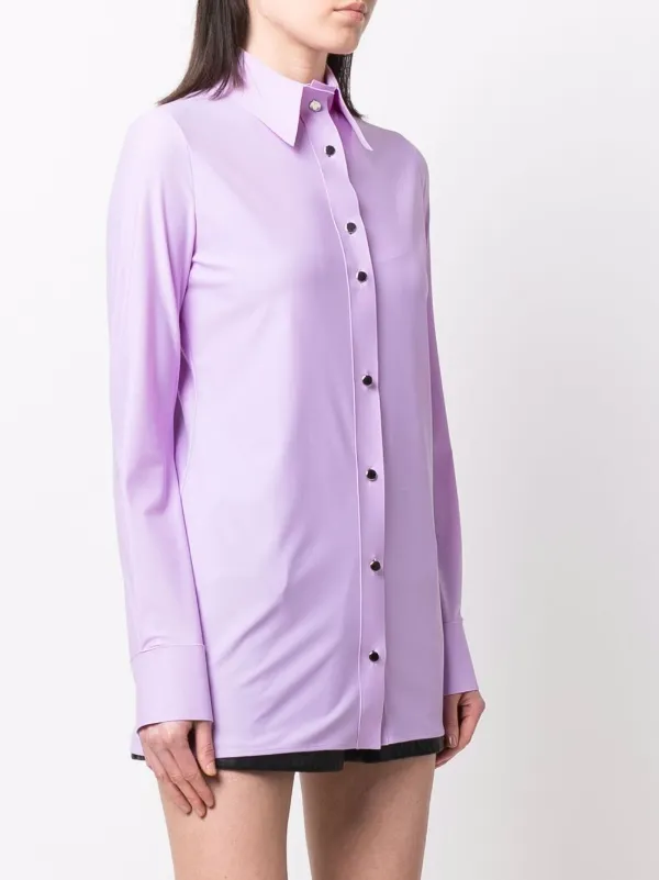 1017 ALYX 9SM purple button-up long 