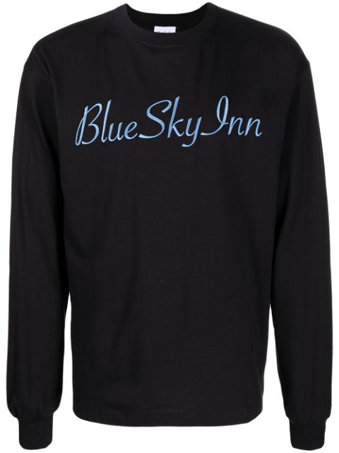 BLUE SKY INN pull à logo brodé