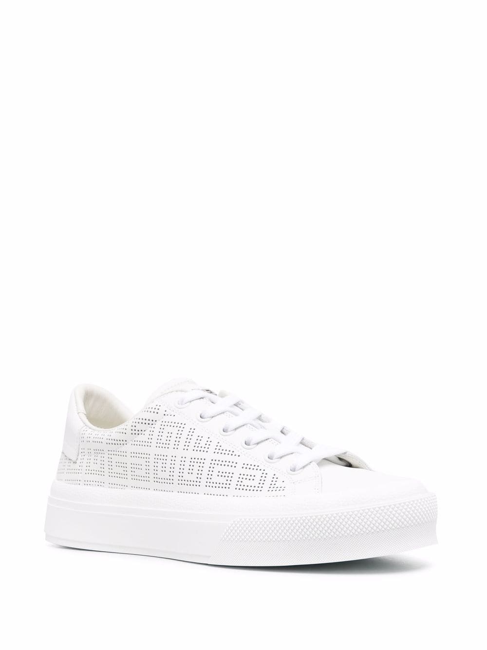 Image 2 of Givenchy 4G-motif lace-up sneakers