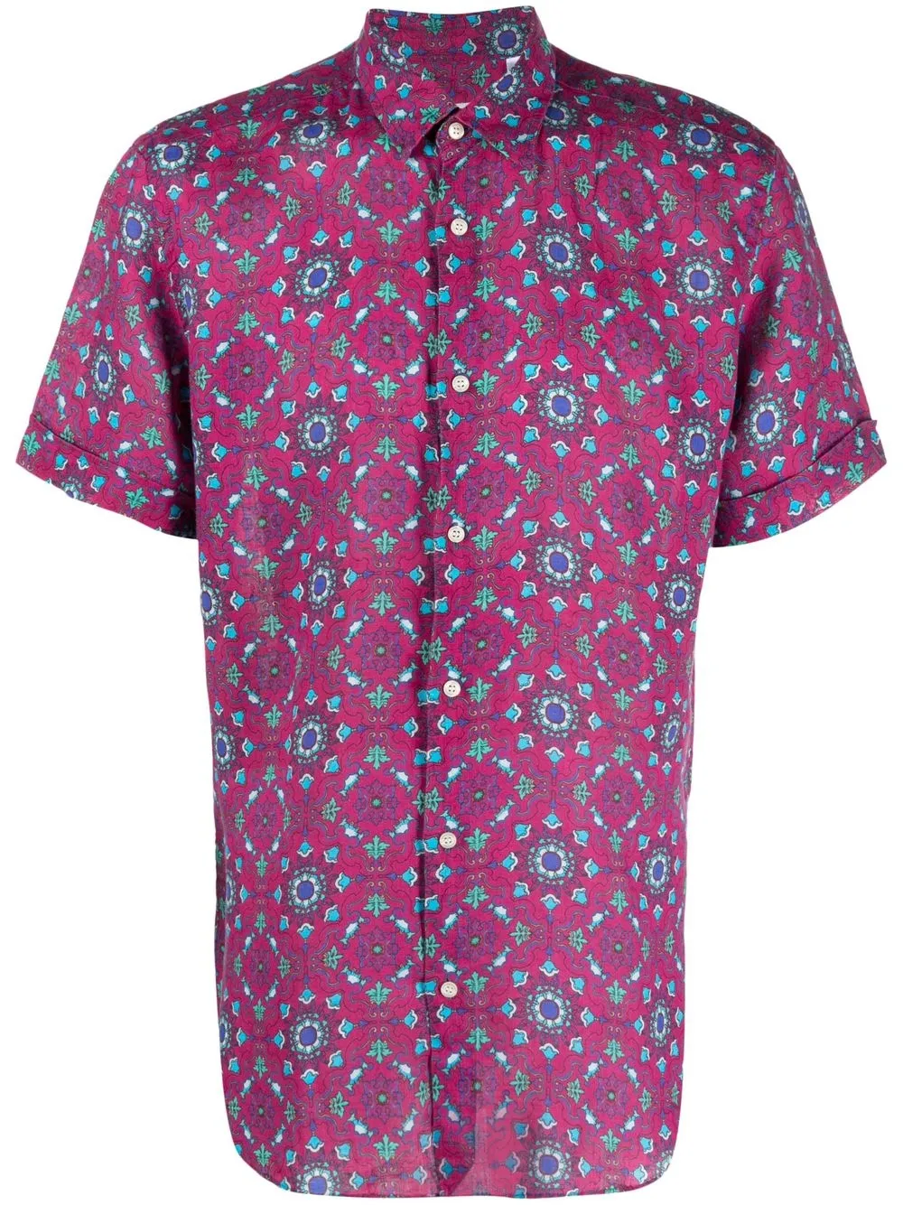 

PENINSULA SWIMWEAR camisa con motivo Rapollo - Rosado