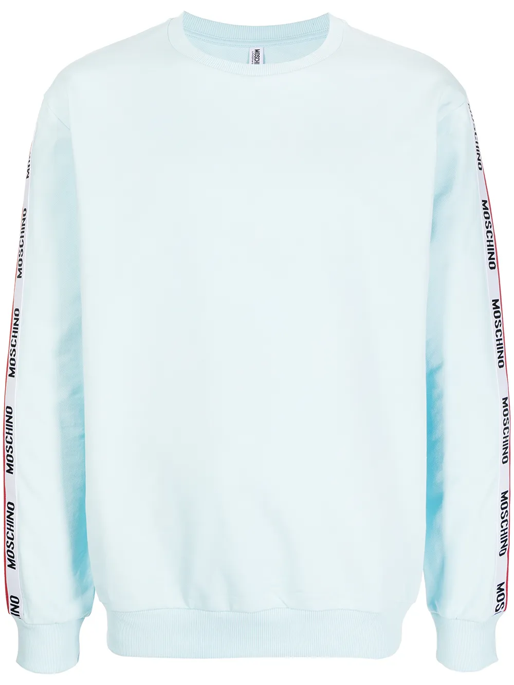 

Moschino logo crew-neck sweatshirt - Blue