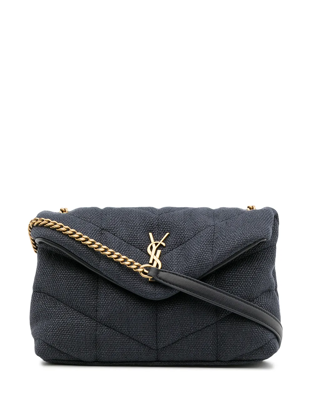 

Saint Laurent Puffer Toy crossbody mini bag - Blue