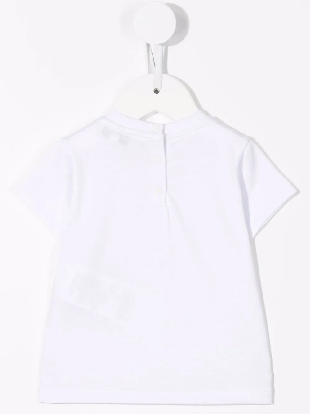 Emporio Armani Kids T-shirt met geborduurd logo - Wit