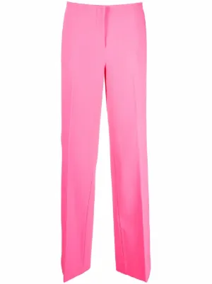 Pantalones de talle alto Blumarine - Ropa de marca 2019 - Farfetch